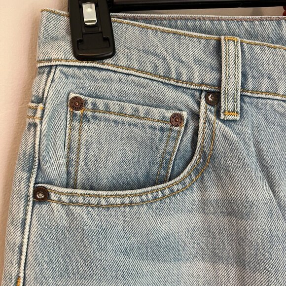 Boyish The TOBY High Waisted Relaxed Tapered Jeans Sz 26 in BLUE PLANET - Picture 8 of 11